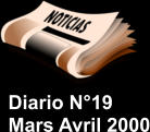 Diario N°19 Mars Avril 2000
