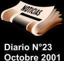 Diario N°23 Octobre 2001